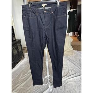 Eileen Fisher Skinny Jeans Organic Cotton Stretch Size 14 Or XL